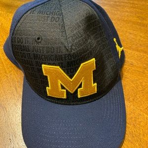 University of Michigan just do it hat